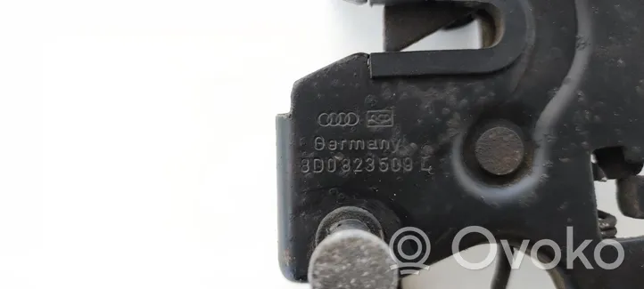 Audi A6 S6 C5 4B Zamek pokrywy przedniej / maski silnika 8D0823509L