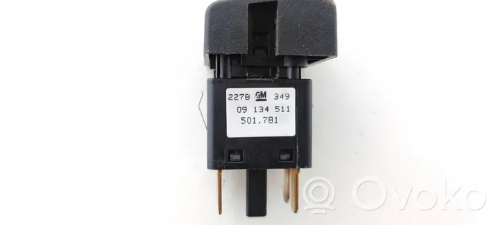 Opel Vectra B Air conditioning (A/C) switch 09134511