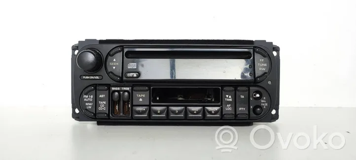 Chrysler Grand Voyager IV Radio/CD/DVD/GPS-pääyksikkö P04858543AG