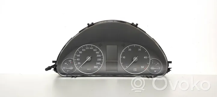 Mercedes-Benz C W203 Compteur de vitesse tableau de bord A2035405148