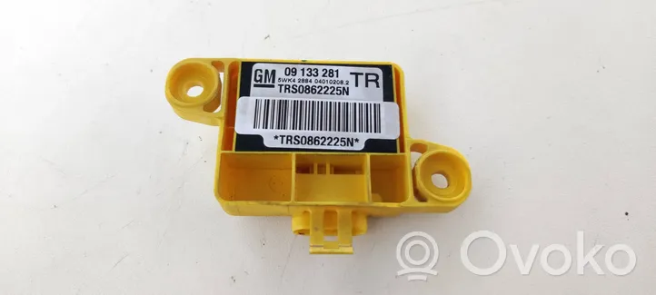 Opel Astra G Sensore d’urto/d'impatto apertura airbag 09133281