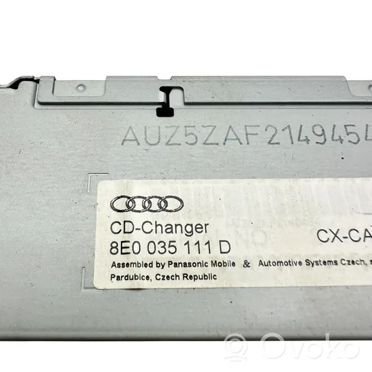 Audi A4 S4 B7 8E 8H Caricatore CD/DVD 8E0035111D