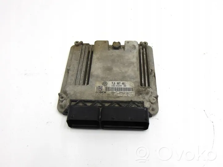 Volkswagen Touareg I Unité de commande, module ECU de moteur 7L0907401