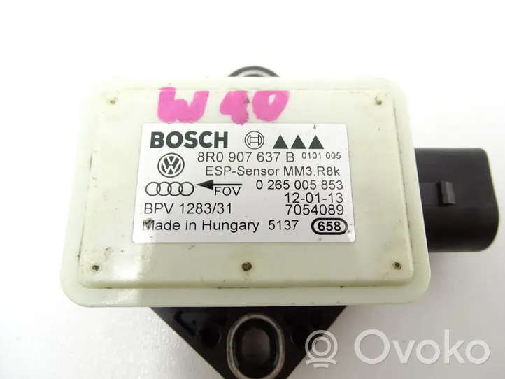 Audi A4 S4 B8 8K Centralina ESP (controllo elettronico della stabilità) 8R0907637B