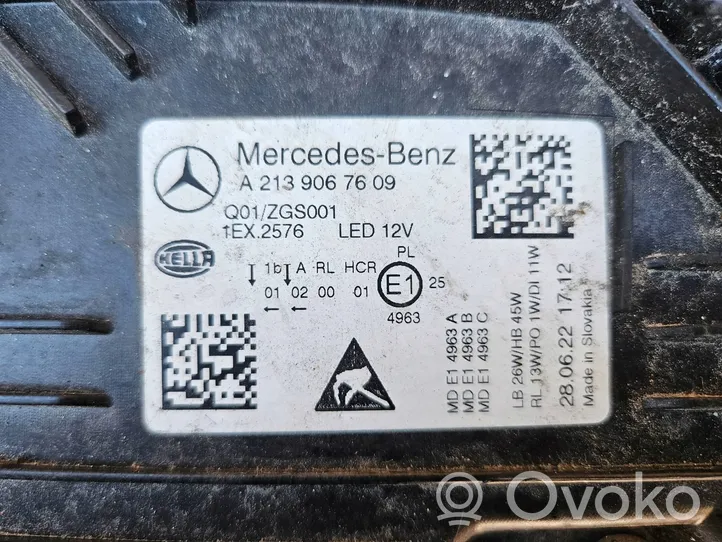 Mercedes-Benz E W213 Priekinis žibintas A2139067609