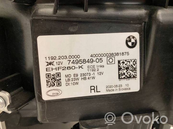 BMW 4 G22 G23 G24 G26 Передняя фара 7495849