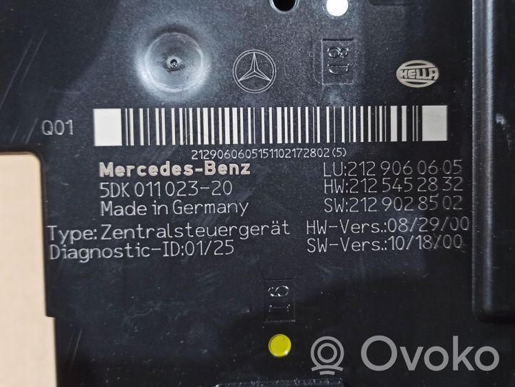 Mercedes-Benz E AMG W212 Module de fusibles 2129060605