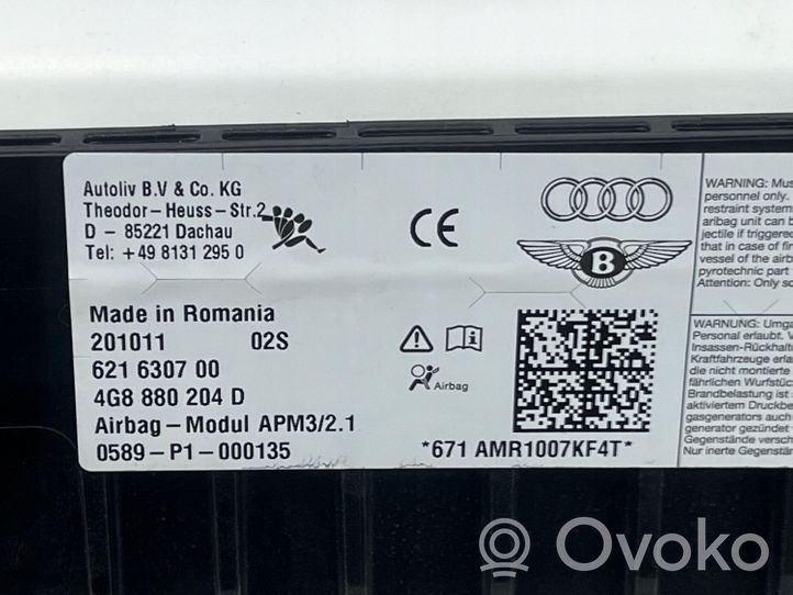 Audi A6 S6 C7 4G Set di airbag 4G1858005 . 4G8880842A . 