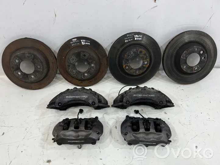 Porsche Cayenne (92A) Set dischi freno e pinze 