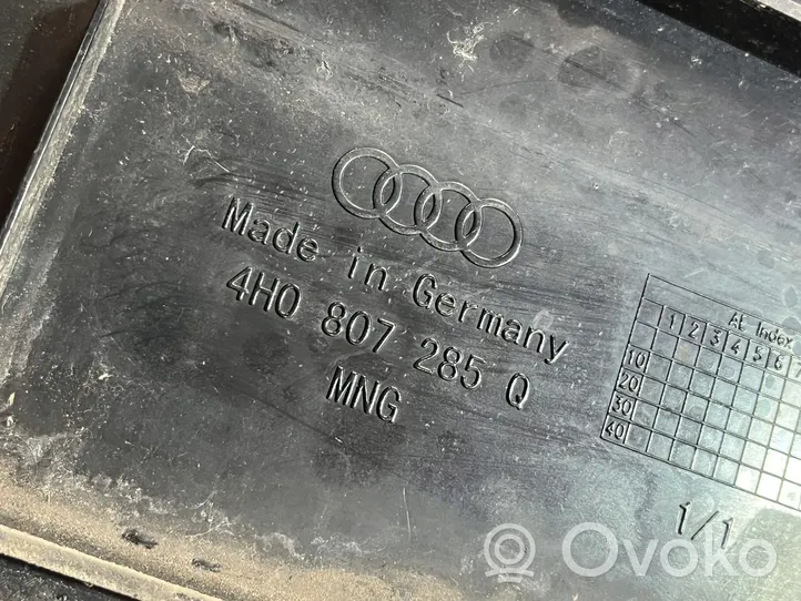 Audi A8 S8 D4 4H Number plate surrounds holder frame 4H0807285Q