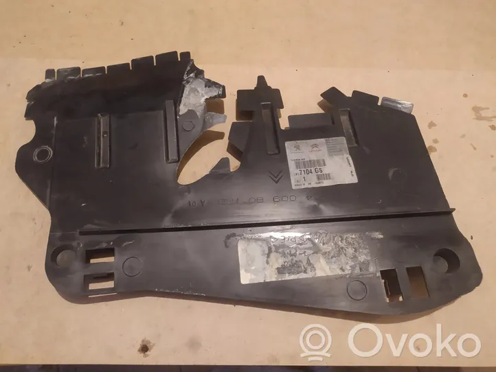 Citroen C2 Déflecteur d'air de radiateur de refroidissement 9680400980