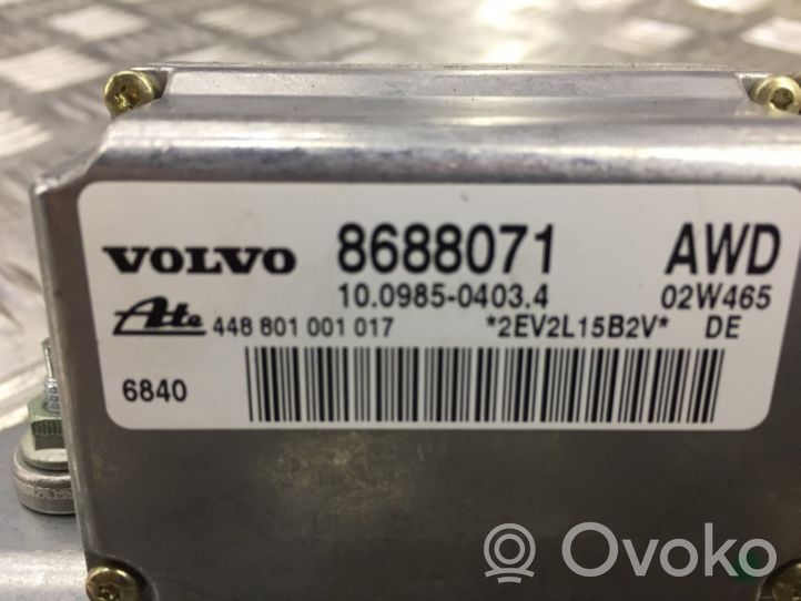 Volvo XC70 Czujnik prędkości obrotowej 8688070