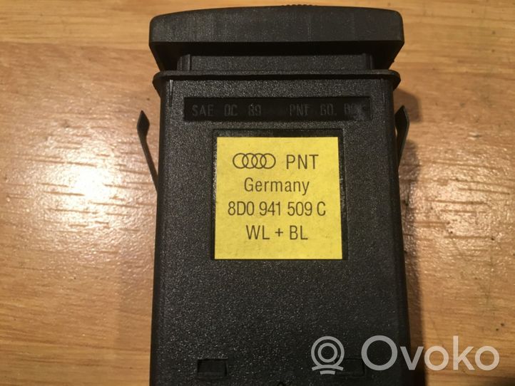 Audi A4 S4 B5 8D Hazard light switch 8D0941509C
