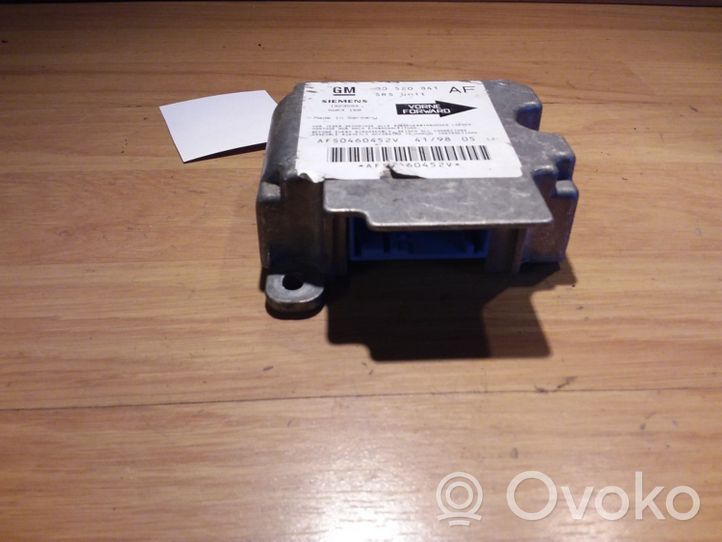 Opel Astra G Module de contrôle airbag 90520841AF