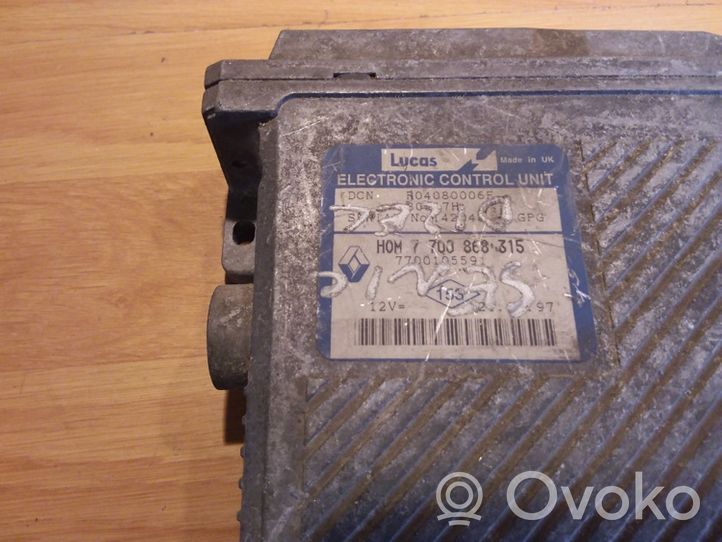 Renault Scenic I Sterownik / Moduł ECU R04080006F