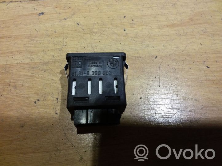 BMW 3 E46 Interruptor de control de altura del faro delantero 61318360883