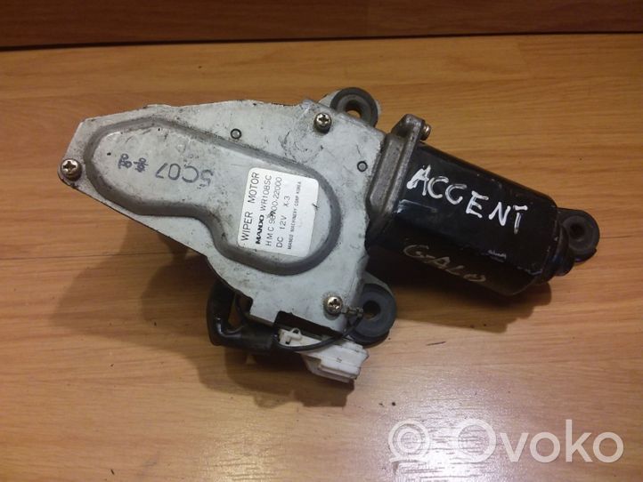 Hyundai Accent Motor del limpiaparabrisas trasero 9870022000