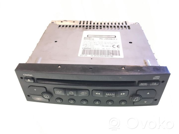 Peugeot 307 Panel / Radioodtwarzacz CD/DVD/GPS 96627711XT