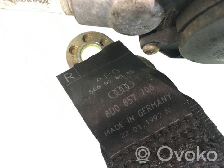 Audi A4 S4 B5 8D Pas bezpieczeństwa fotela przedniego 8D0857706