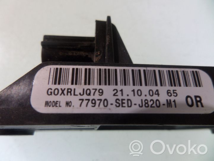 Honda Accord Sensor impacto/accidente para activar Airbag 77970SEDJ820M1