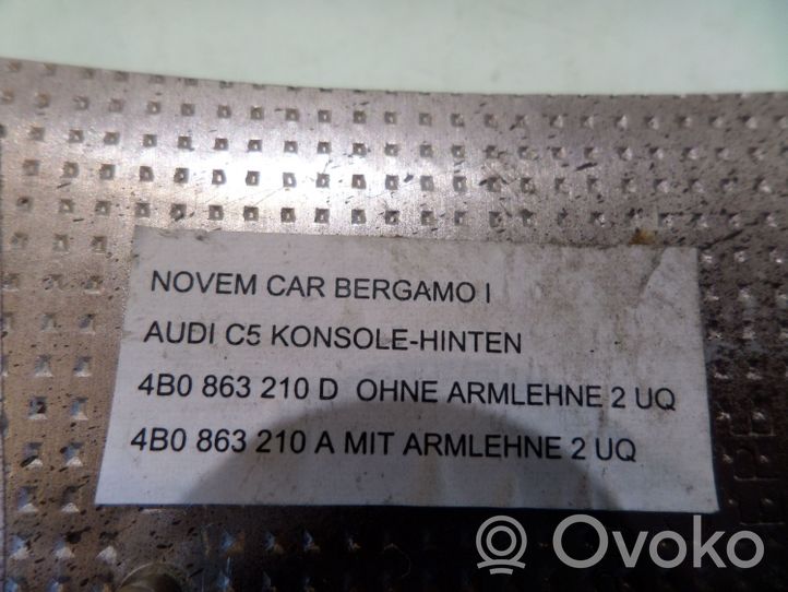 Audi A6 S6 C5 4B Cigarešu aizdedzināmā dekoratīvā apdare 4B0863210D