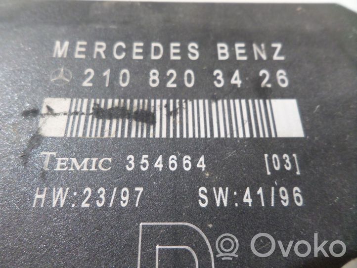 Mercedes-Benz E W210 Autres unités de commande / modules 2108203426