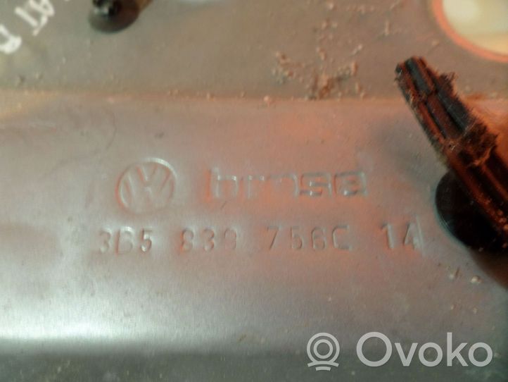 Volkswagen PASSAT B5 Takaoven ikkunan nostin moottorilla 3B5839756C