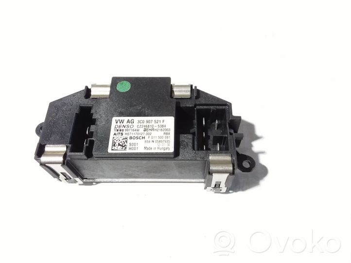 Audi A3 S3 A3 Sportback 8P Résistance moteur de ventilateur de chauffage 3C0907521F