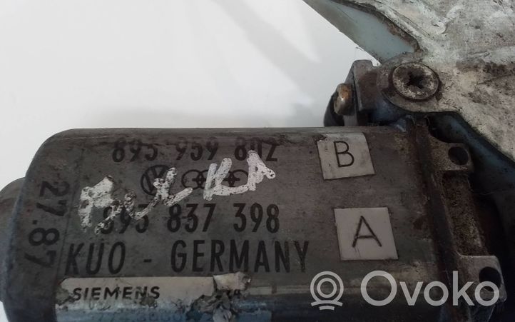 Audi 80 90 B3 El. Lango pakėlimo mechanizmo komplektas 893837398