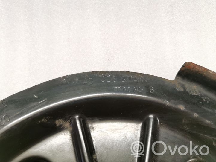 Skoda Octavia Mk2 (1Z) Lamiera paraspruzzi del disco del freno posteriore 170615612