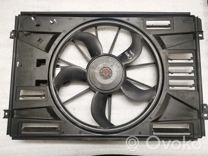 Volkswagen Caddy Radiator cooling fan shroud 1K0121205AF