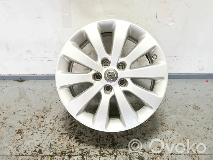 Opel Zafira B R17 alloy rim 0P044K4