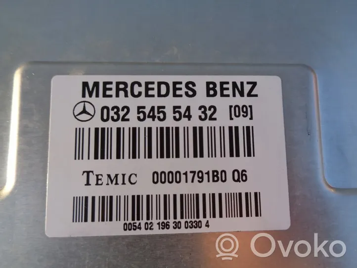 Mercedes-Benz SL R230 Muut ohjainlaitteet/moduulit A0325455432