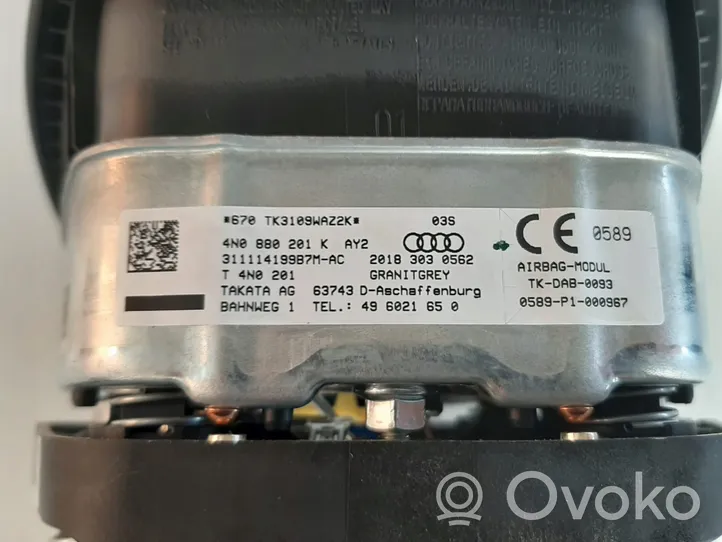 Audi A6 S6 C8 4K Poduszka powietrzna Airbag kierownicy 4N0880201K