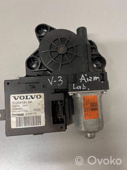 Volvo V50 Moteur de lève-vitre de porte arrière 31264191AA