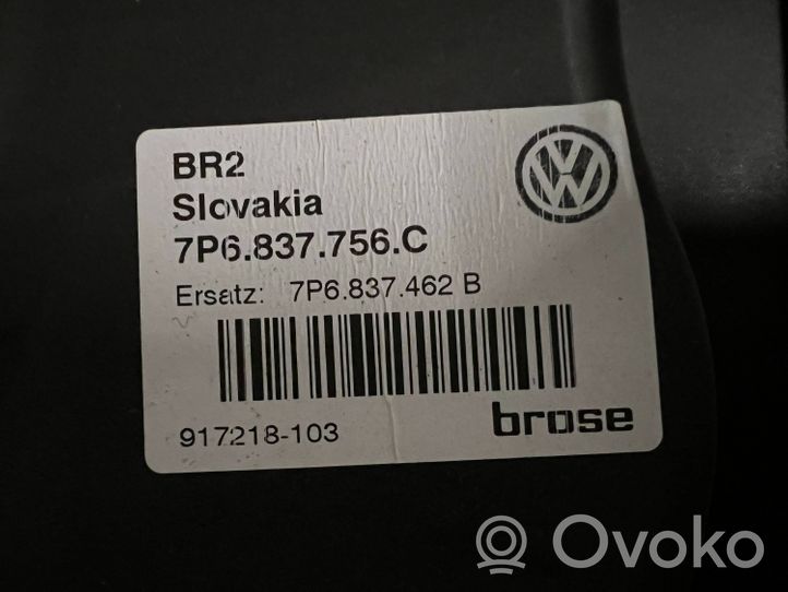 Volkswagen Touareg II Alzacristalli della portiera anteriore con motorino 7P6837756C