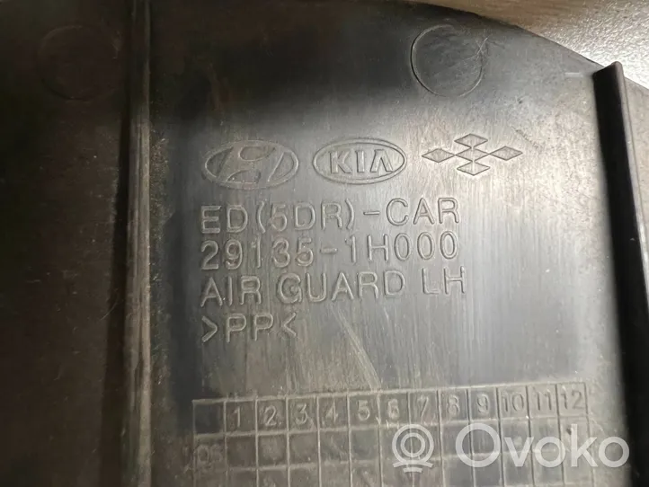 KIA Ceed Conducto/guía del intercooler 291351H000