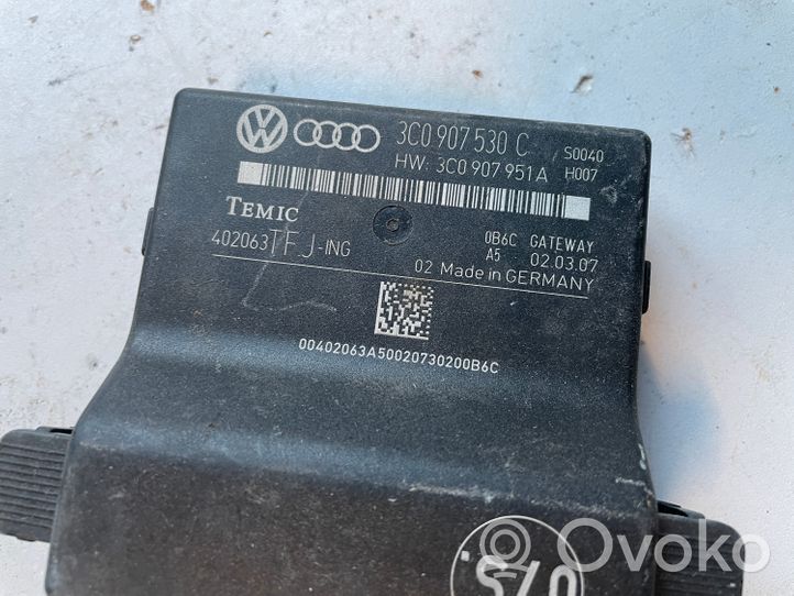 Volkswagen PASSAT B5 Gateway valdymo modulis 3C0907530C