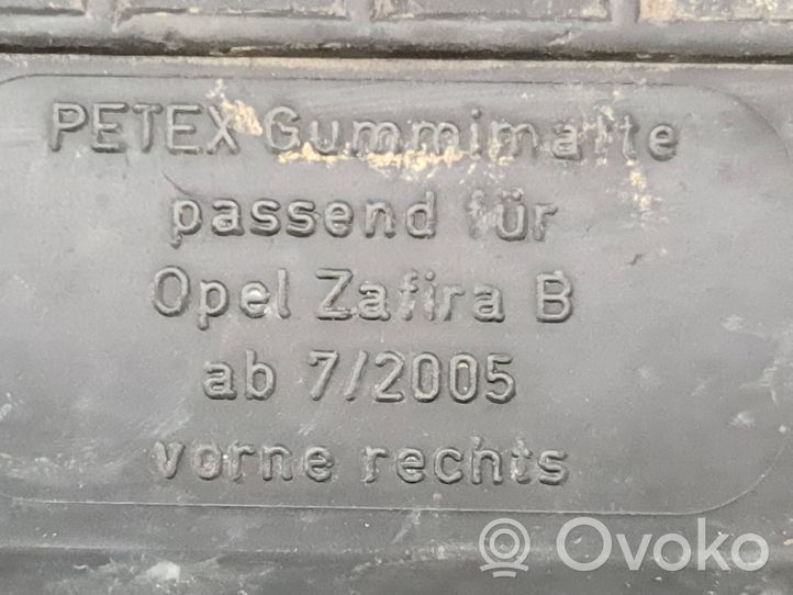Opel Zafira B Front floor mat 
