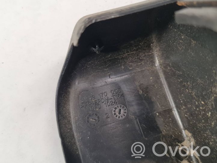 Opel Zafira B Front passenger seat rail trim 13170005