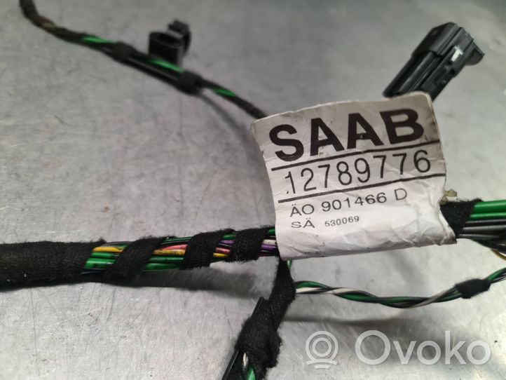 Saab 9-3 Ver2 Cablaggio porta posteriore 12789776