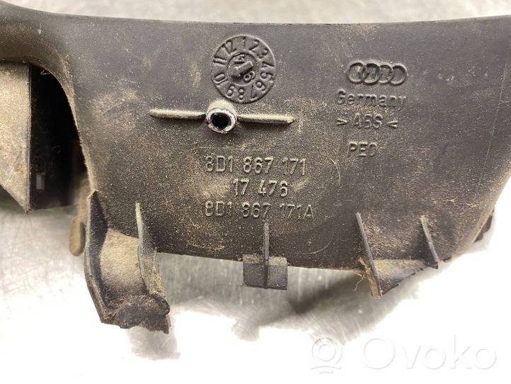 Audi A4 S4 B6 8E 8H Maniglia interna per portiera anteriore 8D1867171