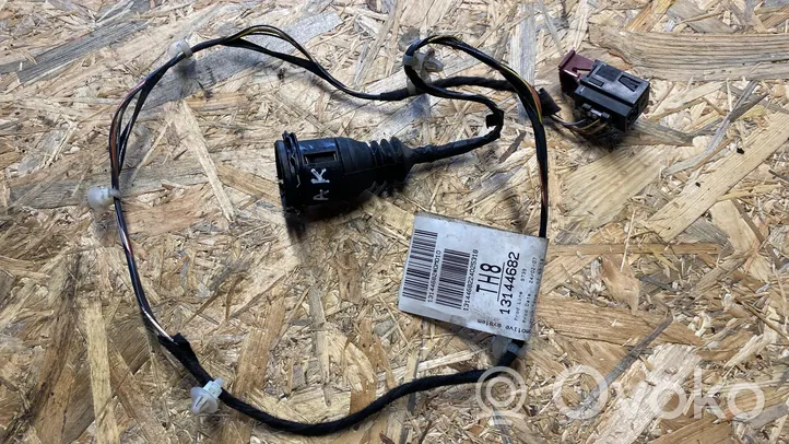 Opel Corsa D Cableado de puerta trasera 13144682