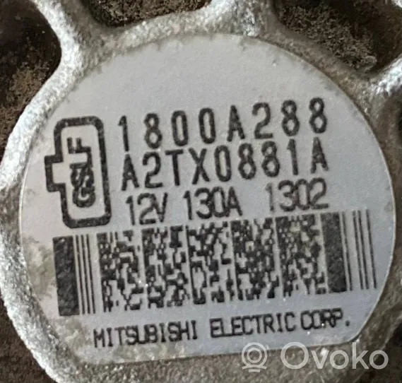 Mitsubishi Outlander Alternator 1800A288