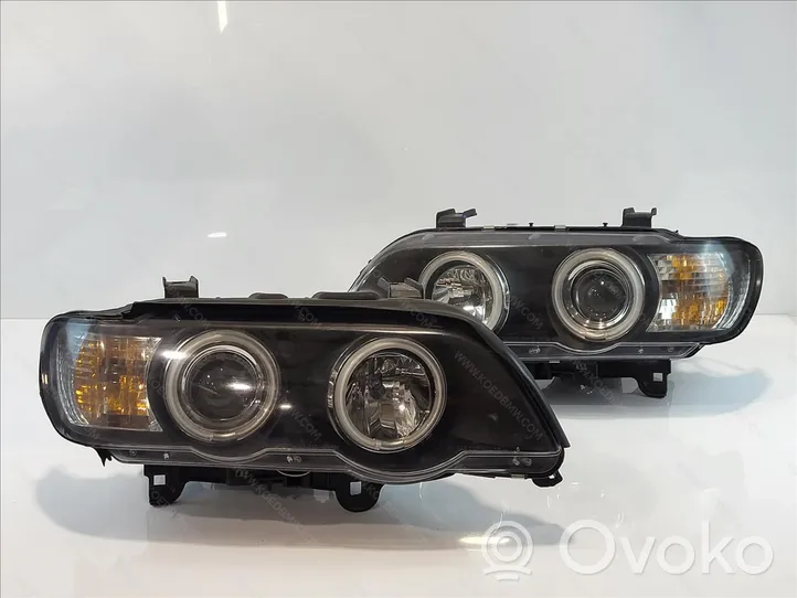 BMW X5 E53 Lampy przednie / Komplet 1290481