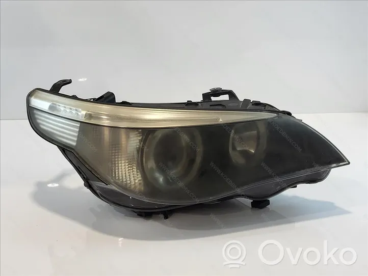 BMW 5 E60 E61 Lot de 2 lampes frontales / phare 63127165572