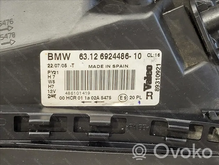 BMW 1 E81 E87 Lampy przednie / Komplet 63126924486