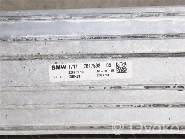 BMW X1 F48 F49 Välijäähdyttimen jäähdytin 17517617598