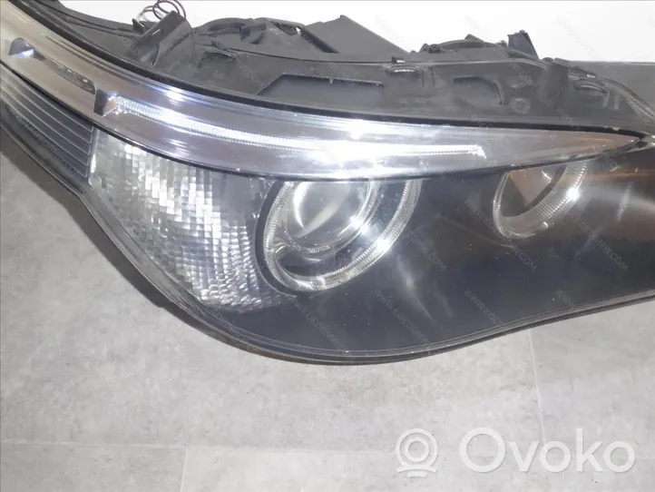 BMW 5 E60 E61 Lampy przednie / Komplet 63127165572