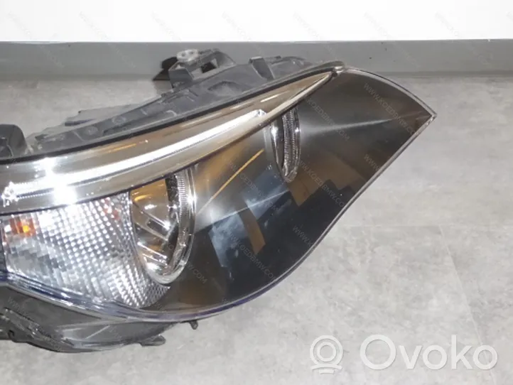 BMW 5 E60 E61 Lot de 2 lampes frontales / phare 63127165562